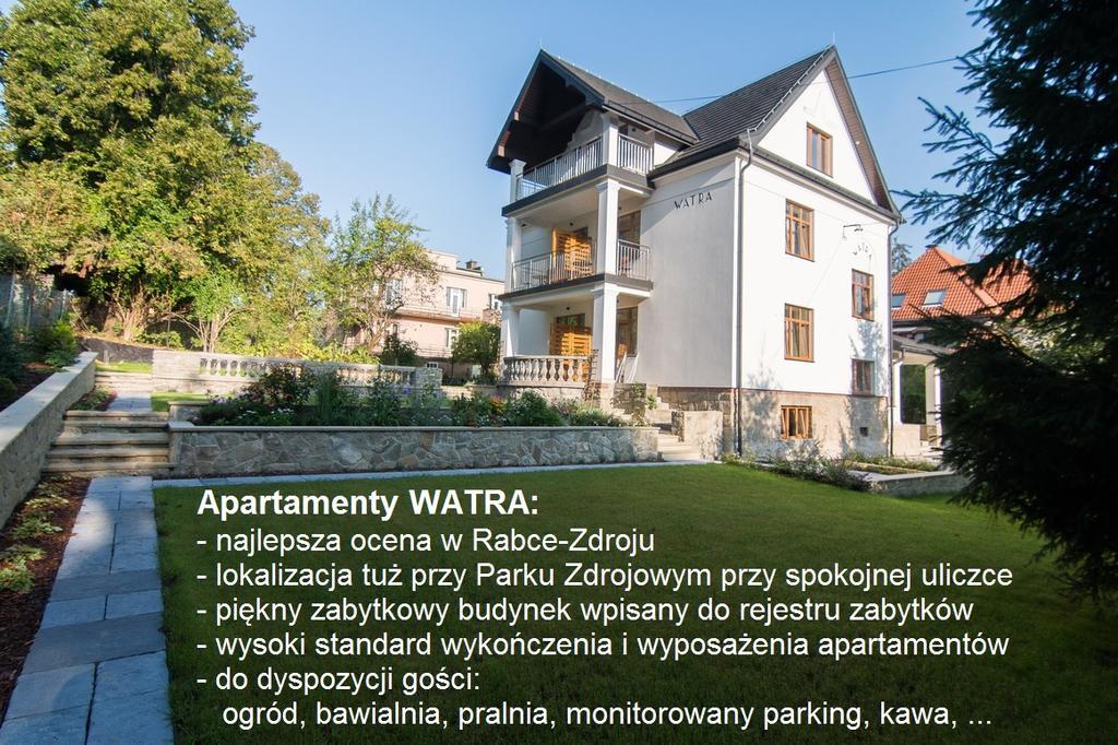 Apartamenty Watra Rabka-Zdrój Dış mekan fotoğraf